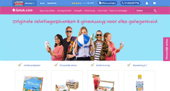 Desktop Screenshot of geluk.com